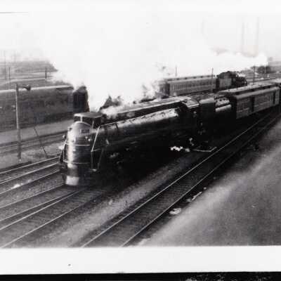 Photograph, CNR Steam Engine 6400
