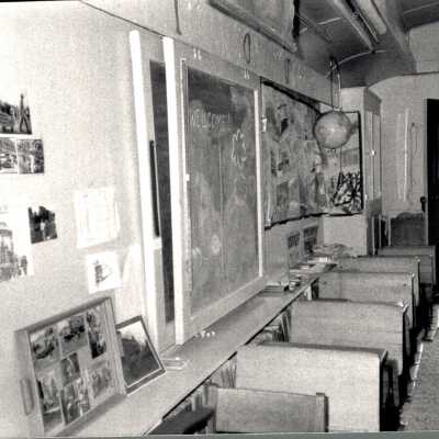 Photo of Interior of the Sloman School Car