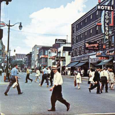 Photograph, Downtown Sudbury, Ontario.