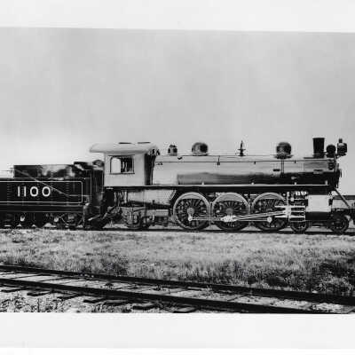 Canadian Pacific Steam Locomotive #1100