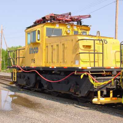 Photograph, INCO Locomotive 116.