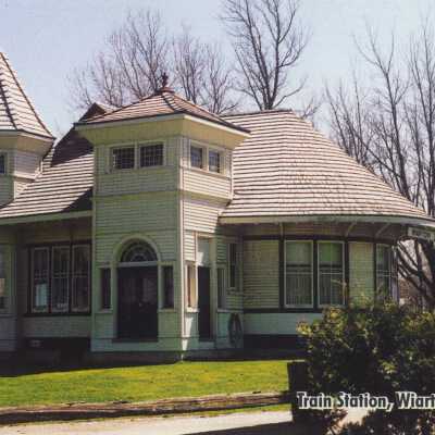 Photograph, CNR Station, Wiarton, Ontario, Canada.