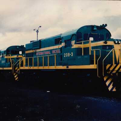 Photograph- International Nickel Engine no. 208-2 and 208-3