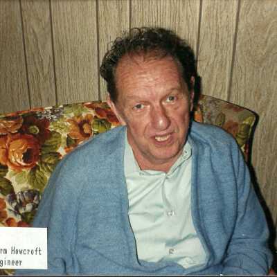 Photograph, Norm Howcroft, Engineer.