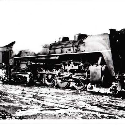 Photograph, CNR Steam Engine 6134