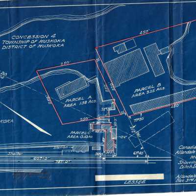 Blueprint - CN Muskoka Wharf