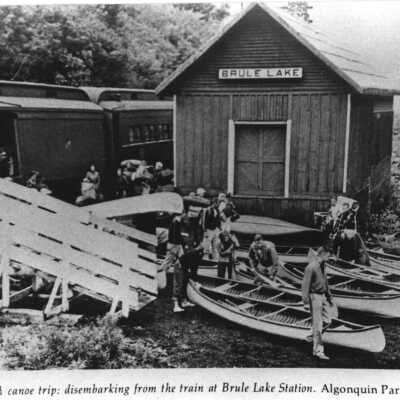 Photograph, CNR Brule Lake Station