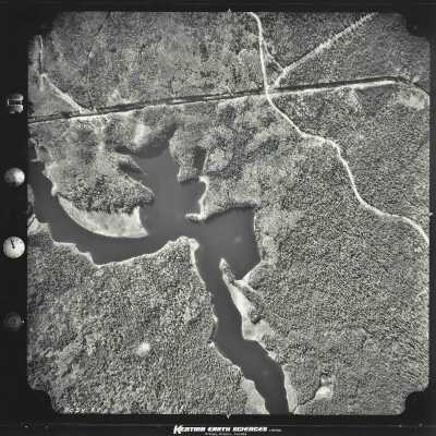 Photograph, Aerial Shots, Canadian National Railway, Unknown Location.