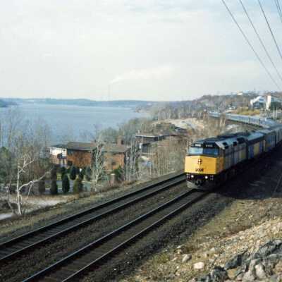 Photograph, VIA Train, Sudbury, Ontario.