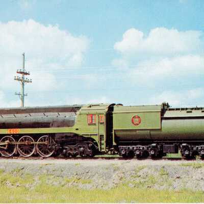 Photograph, Postcard, CNR 6400 Northern Type.