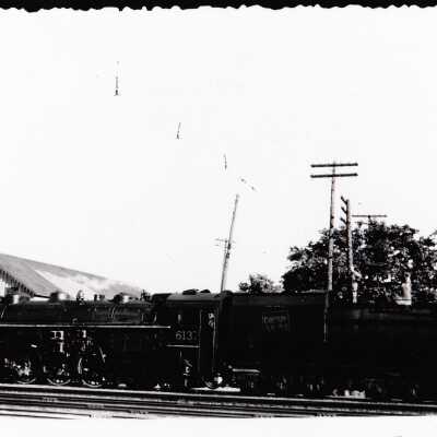 Photograph, CNR Steam Engine 6137