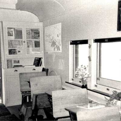 Photo of Interior of Sloman School Car
