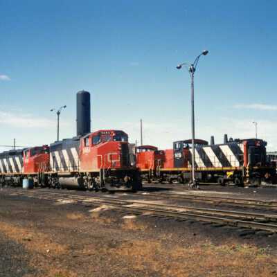 Photograph, CNR Locomotives.