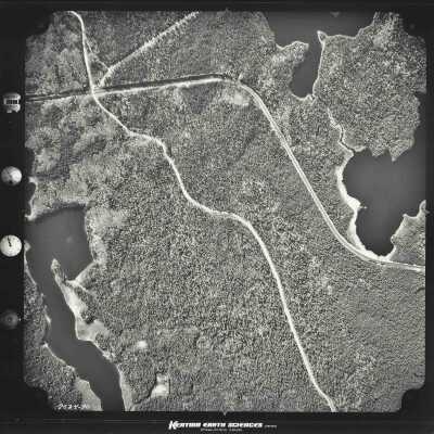 Photograph, Aerial Shots, Canadian National Railway, Unknown Location.