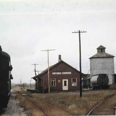 Photograph, CNR Station at Tottenham, Ontario.