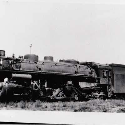 Photograph, CNR Locomotive 4329