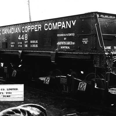 Photograph, CCC New Ore Car 448.