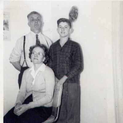 Photograph, Frank, Mary & Rudy Mazzuca.