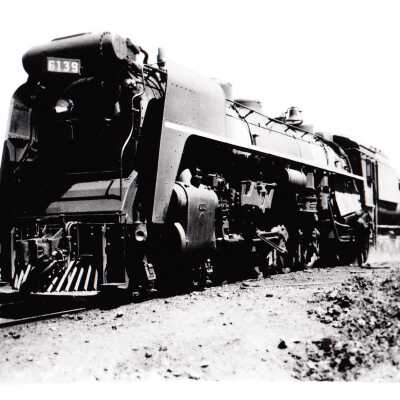 Photograph, CNR Steam Engine 6139