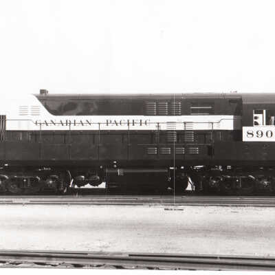 Photograph: "CPR Engine no. 8900"