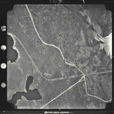 Photograph, Aerial Shots, Canadian National Railway, Unknown Location.
