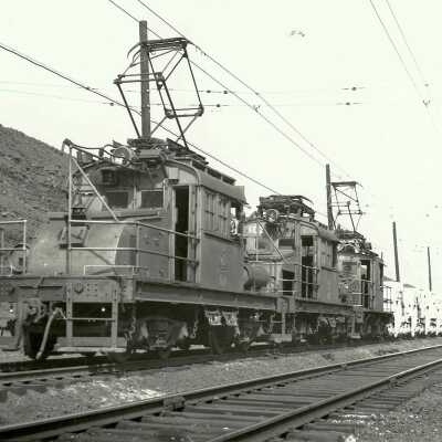 Photograph, INCO Electric Engines 108, 102, & 110.