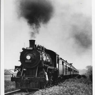 Canadian Pacific Steam Locomotive #1057