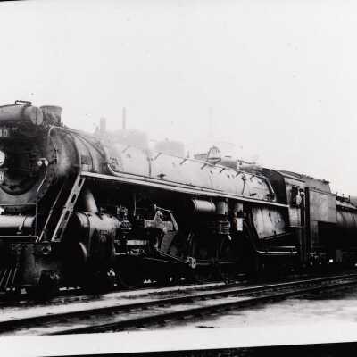 Photograph, CNR Steam Engine 6140
