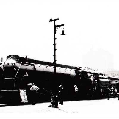 Photograph, CNR Steam Engine 6405