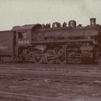 Photograph, CPR Locomotive 3638