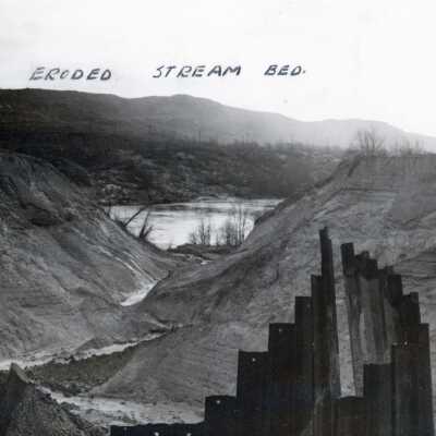 Photograph, Sudbury, Eroded Stream Bed.