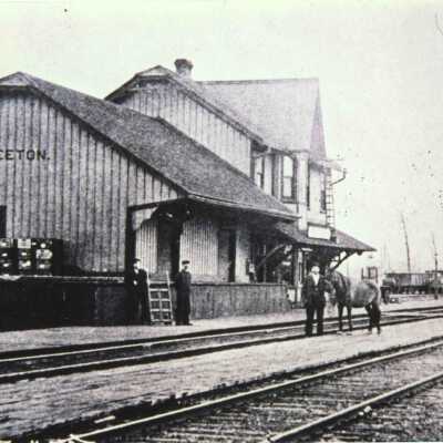 Photograph, CNR Station at Beetown, Ontario.