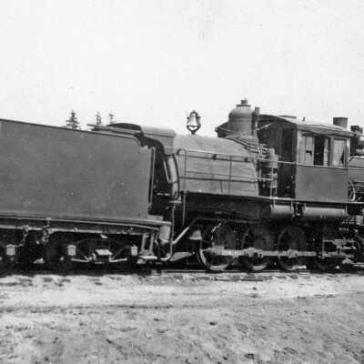 Photograph, Engine and Tender.