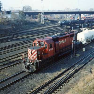 Photograph, CP Rail Locomotive 5700.