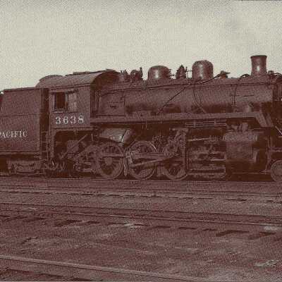 Photograph, CPR Locomotive 3638