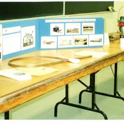 Views of NORMHC Display at Laurentian University Heritage Fair, 10 May 2002