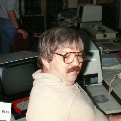 Photograph, Gerry Ross, Clerk.