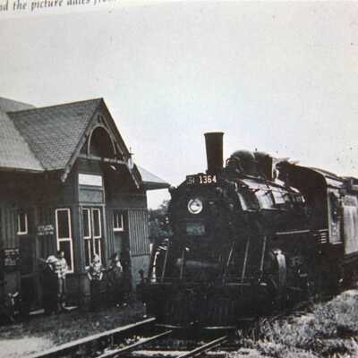Photograph, CNR Station at Alliston, Ontario.