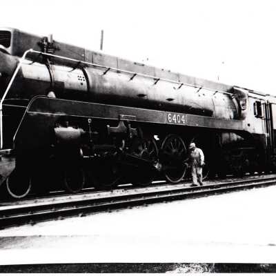 Photograph, CNR Steam Engine 6404