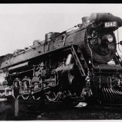 Photograph, CNR Steam Engine 6142