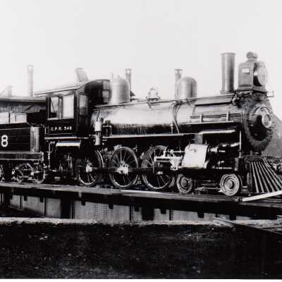 Photograph, CPR Locomotive 548.
