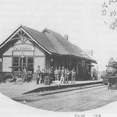 Photograph, GTR Station, Caledonia, Ontario, Canada.