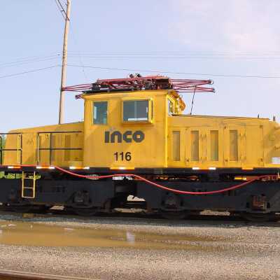 Photograph, INCO Locomotive 116.