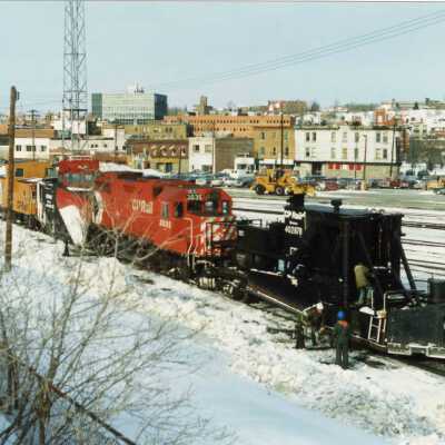 Photograph, Sudbury, January 25, 1989.