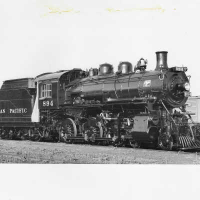Canadian Pacific Steam Locomotive #894