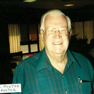 Photograph, Earl Hunter, Conductor.