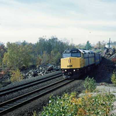 Photograph, VIA Locomotive 6433.