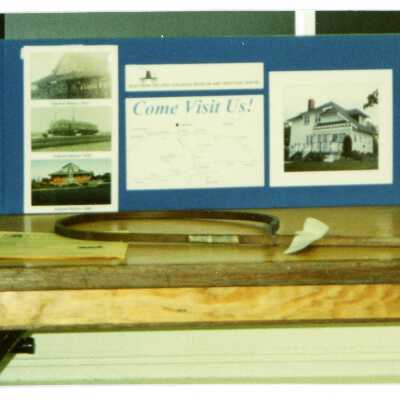 Views of NORMHC Display at Laurentian University Heritage Fair, 10 May 2002