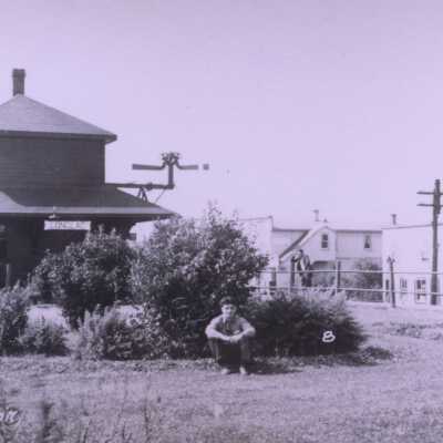 Photograph, CNR Station at Longlac, Ontario