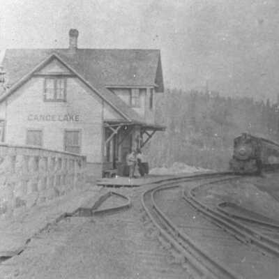 Photograph, CNR Station at Canoe Lake